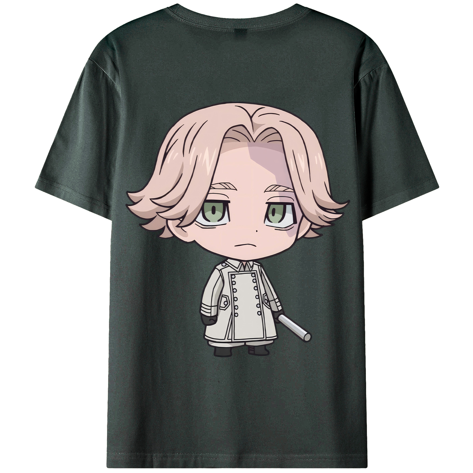 （画像用） 東京リベンジャーズ Tokyo Revengers 綿100％ メンズ半袖Tシャツ（バックプリント） 通気性